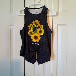 No. Boundaries sunflower tee